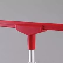 Универсальный Т-держатель пластиковых рамок красный, 	102117-06-9