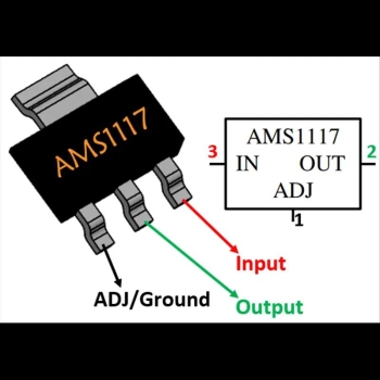 AMS1117-5.0 SOT223 Микросхема
