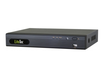 Видеорегистратор LiteTec LVR-581A, (8-ми канальный, AHD, 1 аудио, VGA, HDMI, LAN,200к/с 720P)