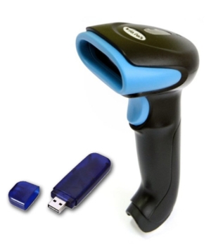 Сканер штрих-кода VIOTEH VT 2409, 2D, радио, черный, USB-база, беспроводной